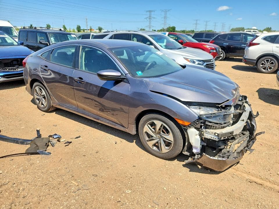2019 HONDA CIVIC LX 4