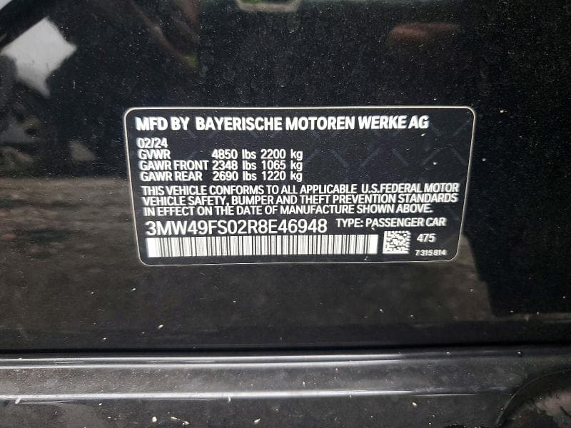 2024 BMW M340I 12