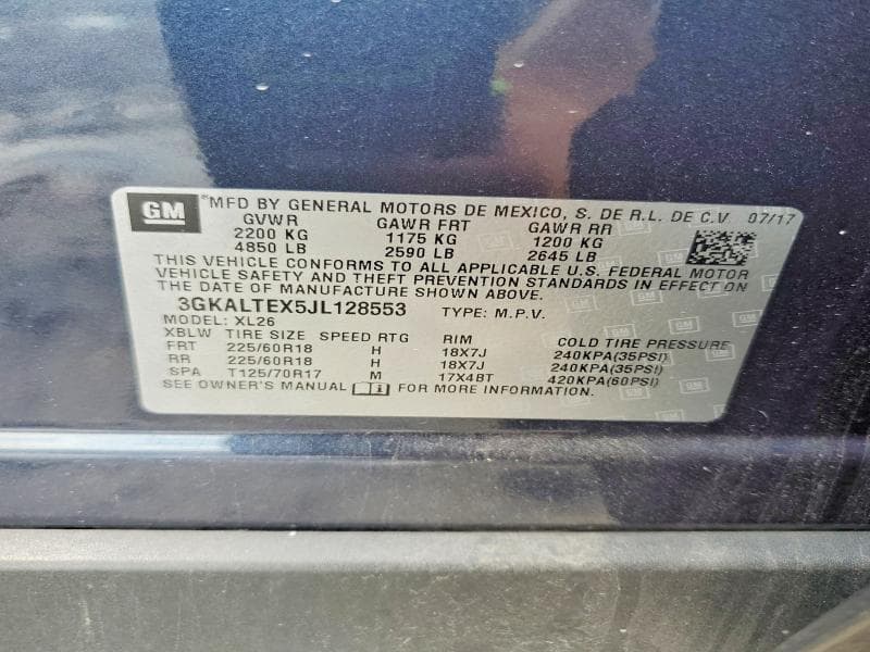 2018 GMC TERRAIN SLE 14