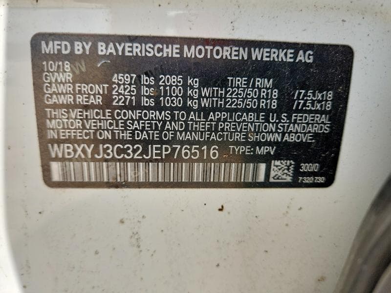 2018 BMW X2 SDRIVE28I 12