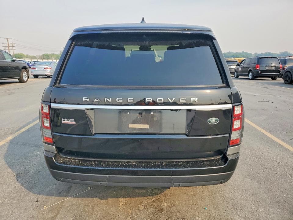 2017 LAND ROVER RANGE ROVER HSE 6