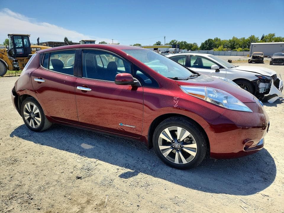 2017 NISSAN LEAF SV 4