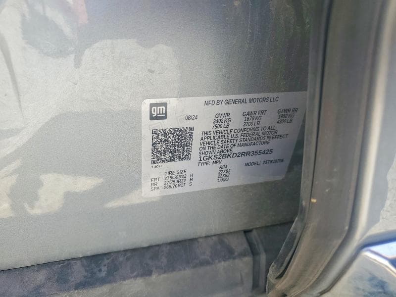 2024 GMC YUKON SLT 13