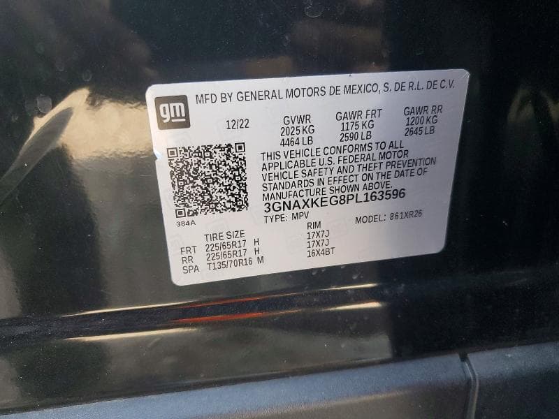 2023 CHEVROLET EQUINOX LT 12