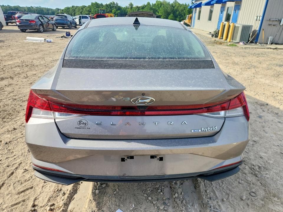2021 HYUNDAI ELANTRA BLUE 6