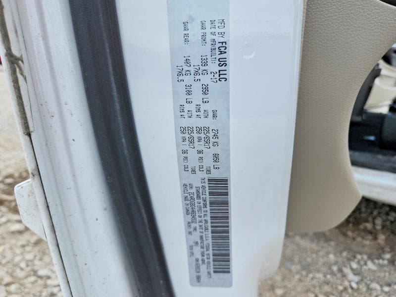 2017 DODGE GRAND CARAVAN SE 12