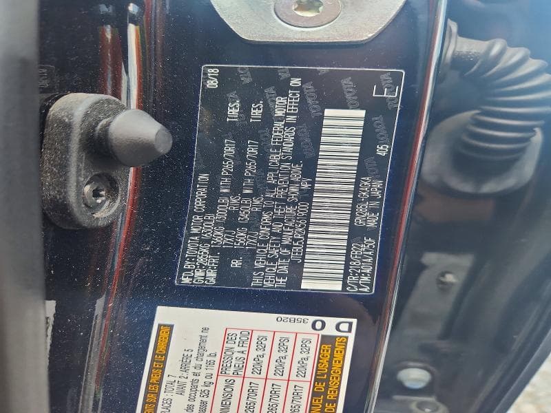 2019 TOYOTA 4RUNNER SR5 13