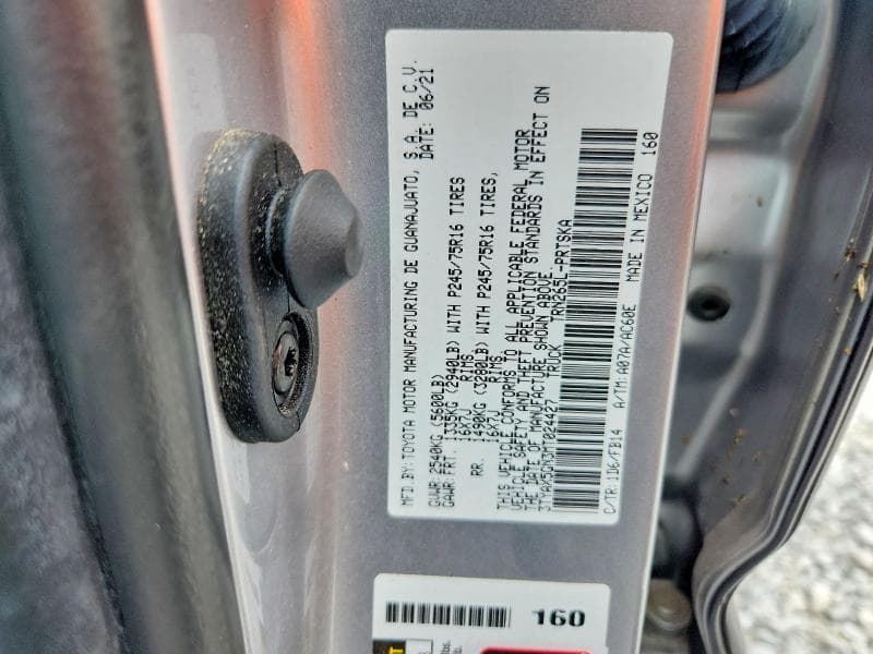 2021 TOYOTA TACOMA SR 13