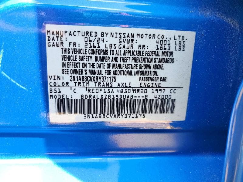 2024 NISSAN SENTRA SV 12