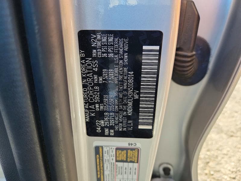 2022 KIA SORENTO SX PRESTIGE 13