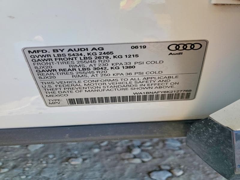 2019 AUDI Q5 PREMIUM PLUS 14