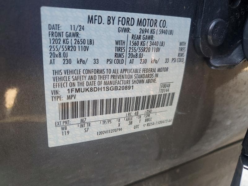 2025 FORD EXPLORER ACTIVE 13