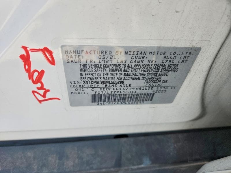 2021 NISSAN KICKS SV 14