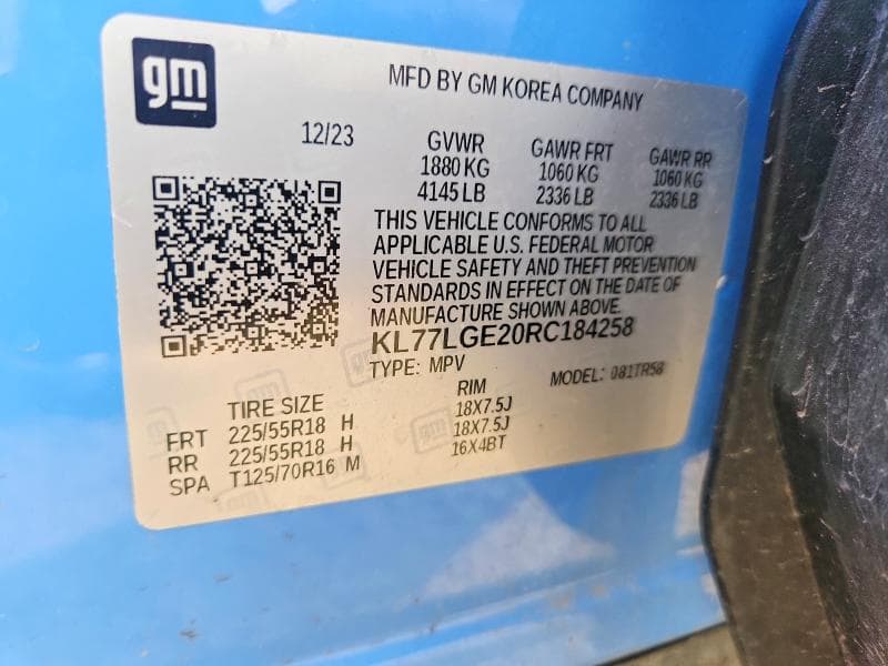 2024 CHEVROLET TRAX 1RS 13