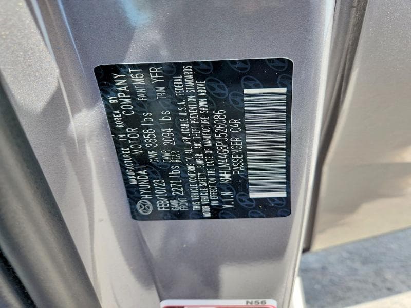 2023 HYUNDAI ELANTRA SEL 12