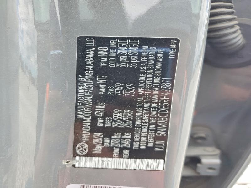 2024 HYUNDAI TUCSON SEL 13
