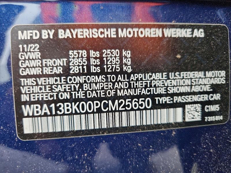 2023 BMW M550XI 12