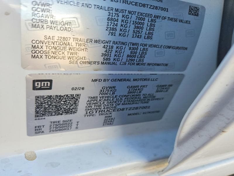 2026 GMC SIERRA K1500 ELEVATION 12