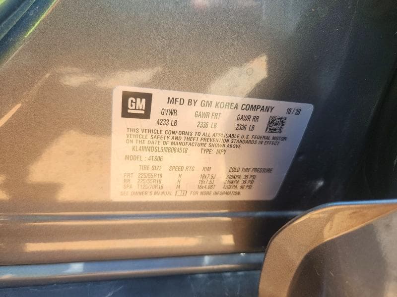 2021 BUICK ENCORE GX SELECT 14