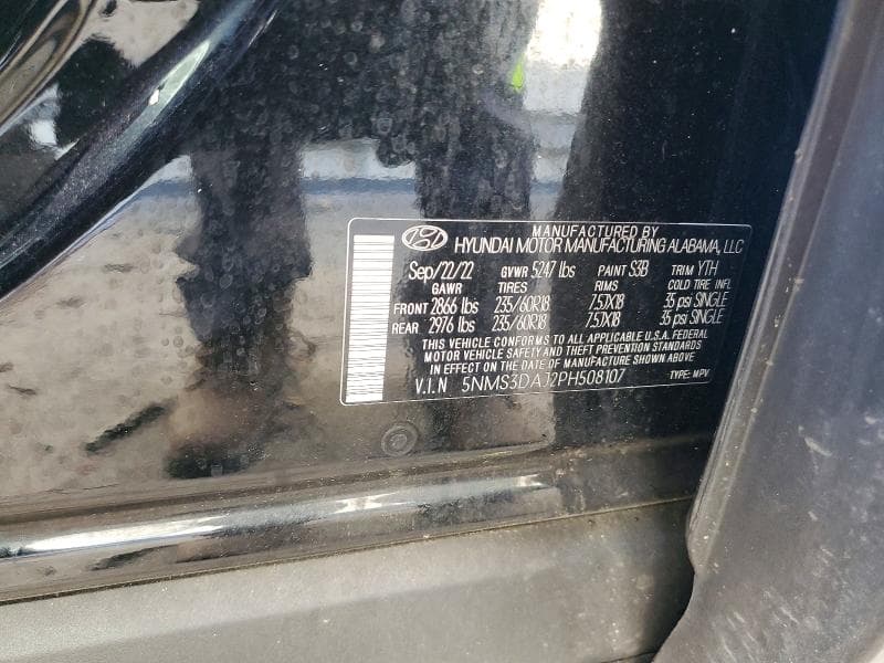2023 HYUNDAI SANTA FE SEL PREMIUM 13