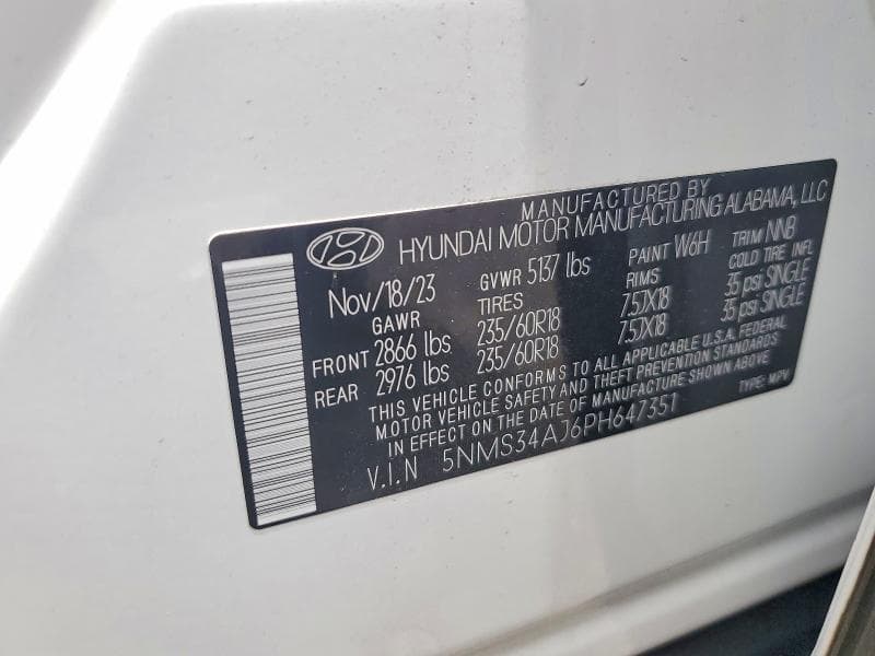 2023 HYUNDAI SANTA FE SEL PREMIUM 14