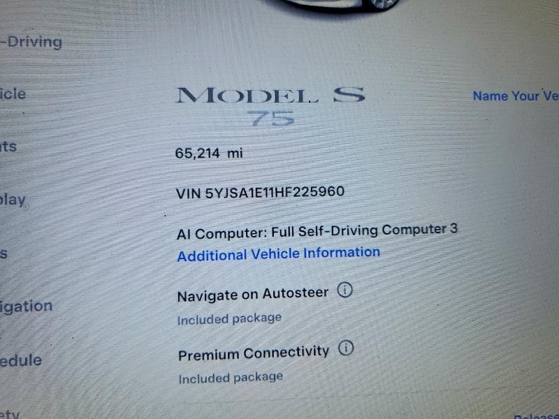 2017 TESLA MODEL S 9