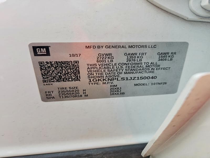 2018 GMC ACADIA DENALI 13