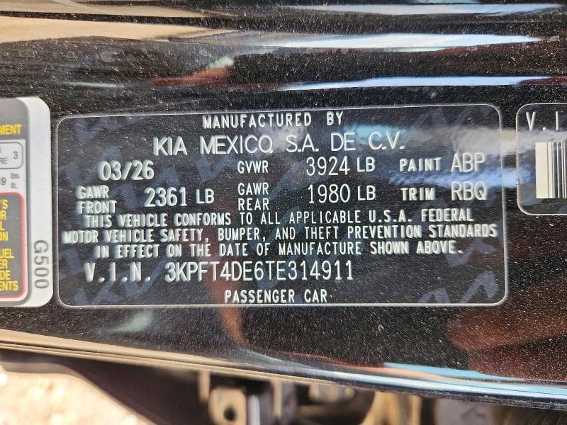 2026 KIA K4 LXS 13