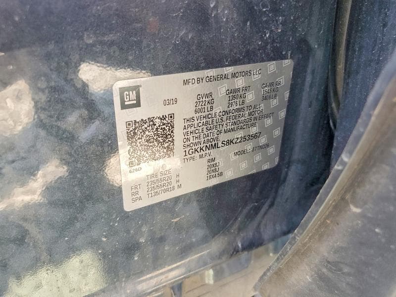 2019 GMC ACADIA SLT-1 12