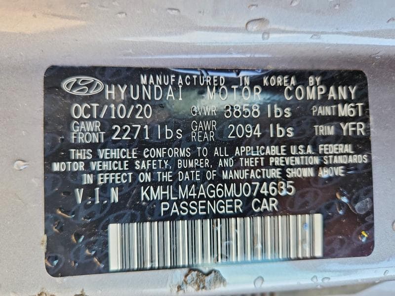 2021 HYUNDAI ELANTRA SEL 12
