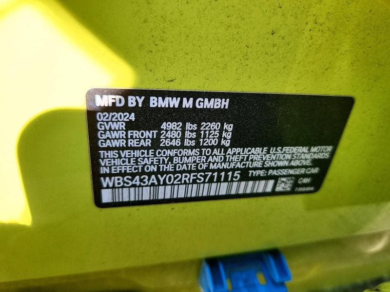 2024 BMW M3 13