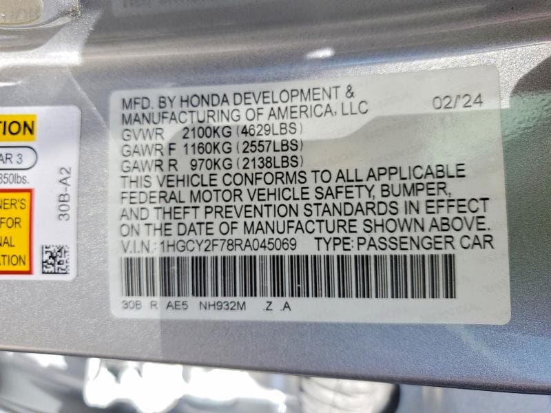 2024 HONDA ACCORD HYBRID SPORT-L 12