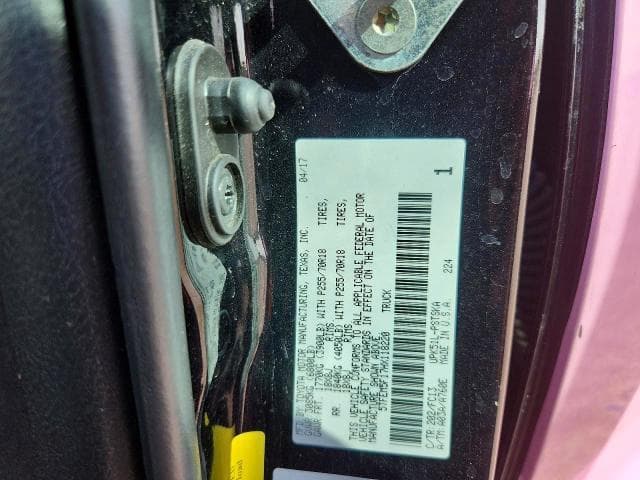 2017 TOYOTA TUNDRA CREWMAX SR5 12