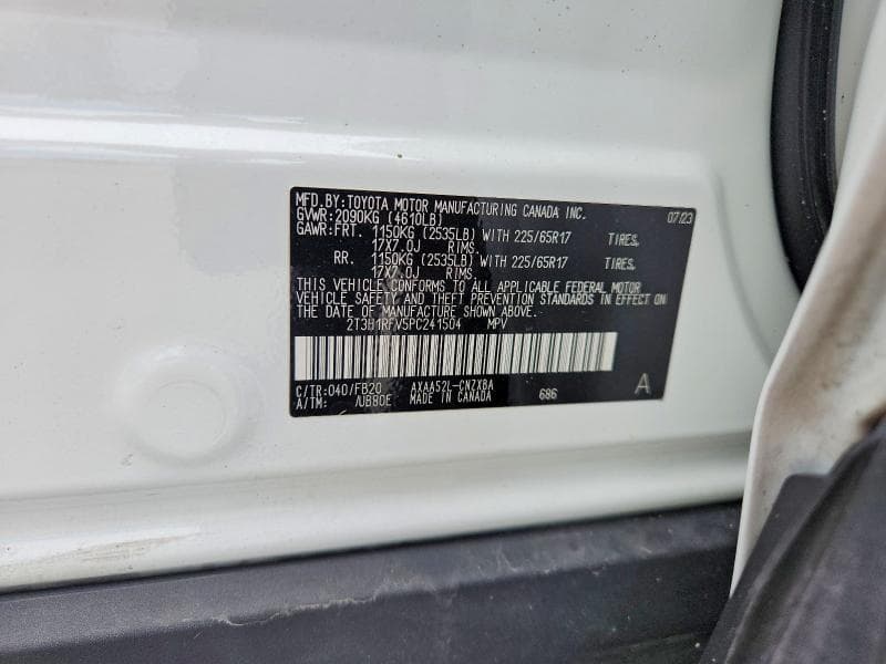 2023 TOYOTA RAV4 LE 14