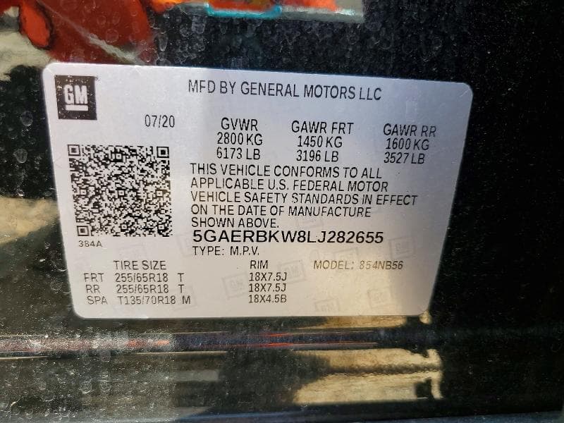 2020 BUICK ENCLAVE ESSENCE 13