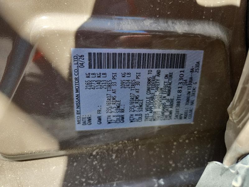 2026 NISSAN ROGUE ROCK CREEK 12