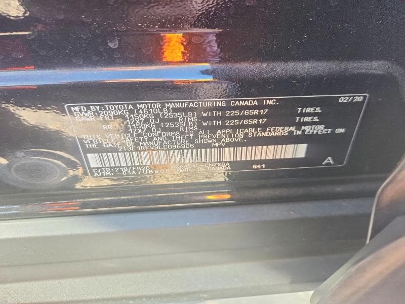 2020 TOYOTA RAV4 LE 13