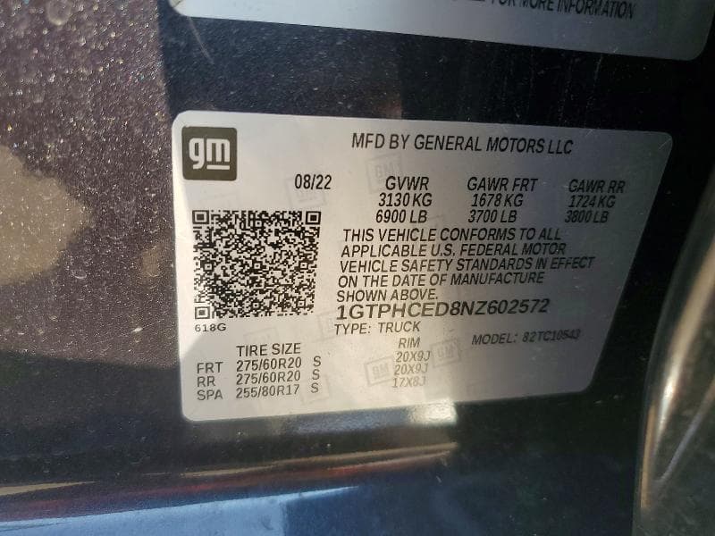 2022 GMC SIERRA C1500 ELEVATION 13