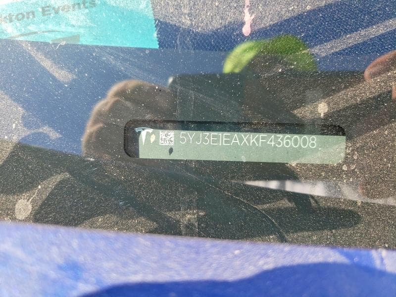 2019 TESLA MODEL 3 12
