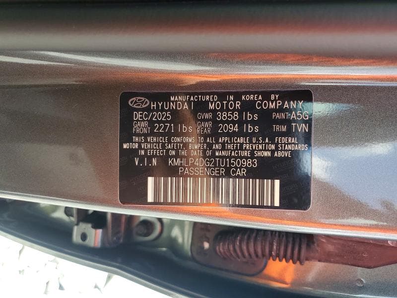 2026 HYUNDAI ELANTRA LIMITED 13