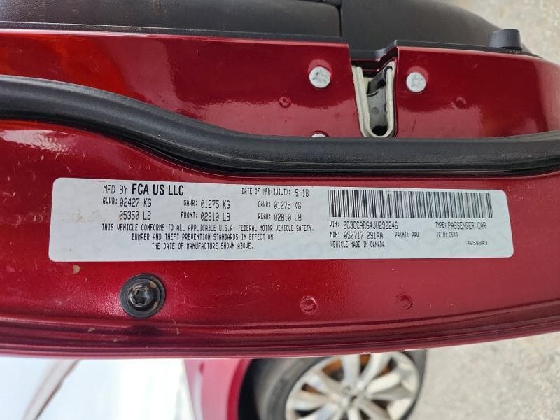 2018 CHRYSLER 300 TOURING 13