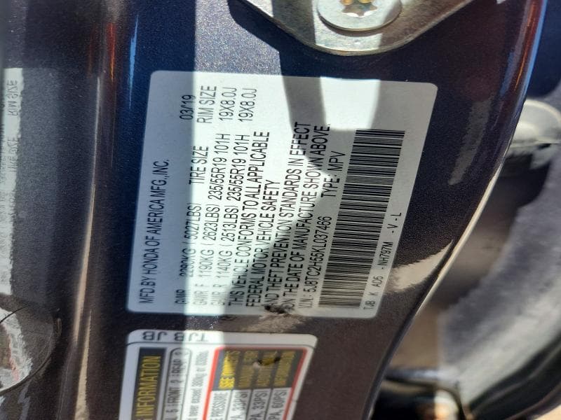 2019 ACURA RDX TECHNOLOGY 14