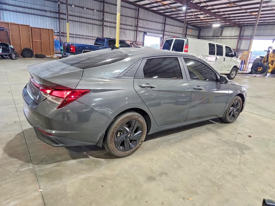 2023 HYUNDAI ELANTRA BLUE BLUE 3