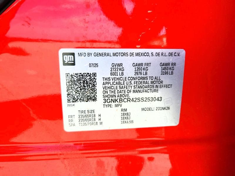 2025 CHEVROLET BLAZER 2LT 13