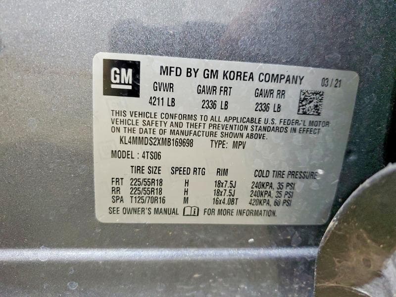2021 BUICK ENCORE GX SELECT 12