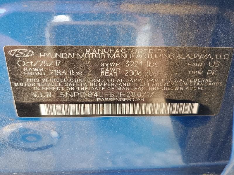 2018 HYUNDAI ELANTRA VALUE EDITION 12
