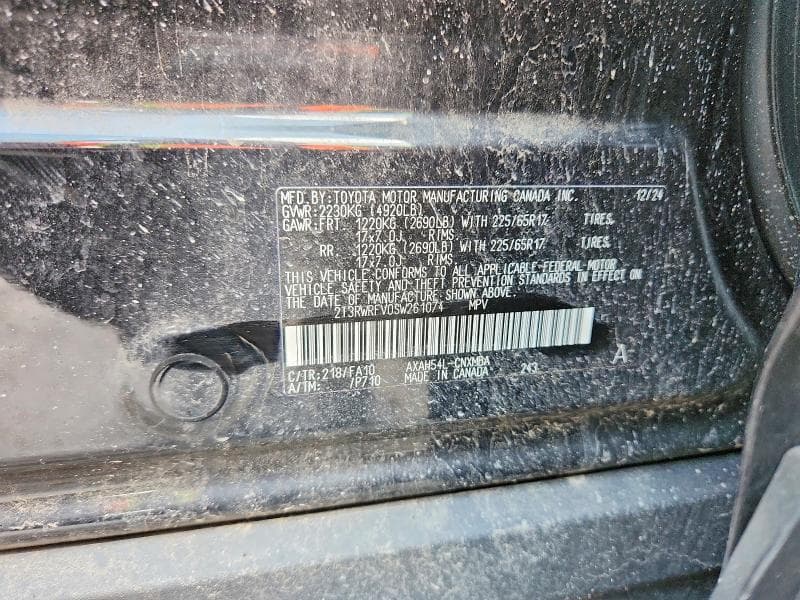 2025 TOYOTA RAV4 HYBRID XLE 12