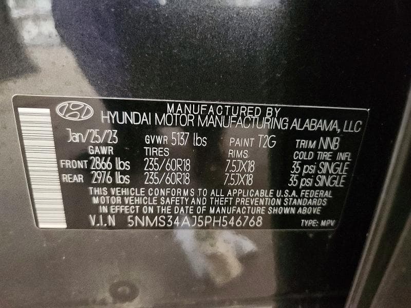 2023 HYUNDAI SANTA FE SEL PREMIUM 14