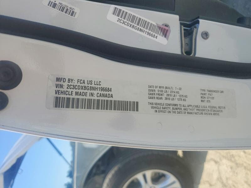 2022 DODGE CHARGER SXT 13