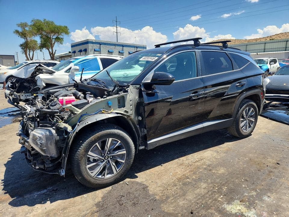 2022 HYUNDAI TUCSON BLUE - 1